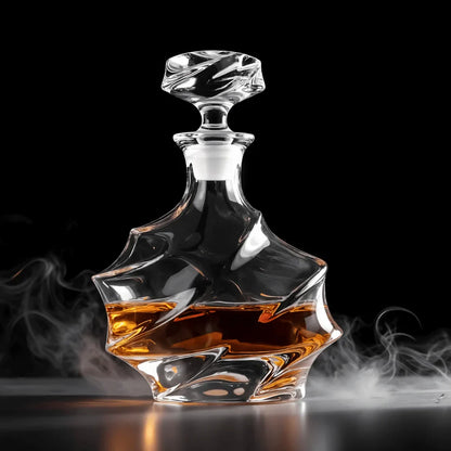 Storm Japanese Crystal Whisky Decanter