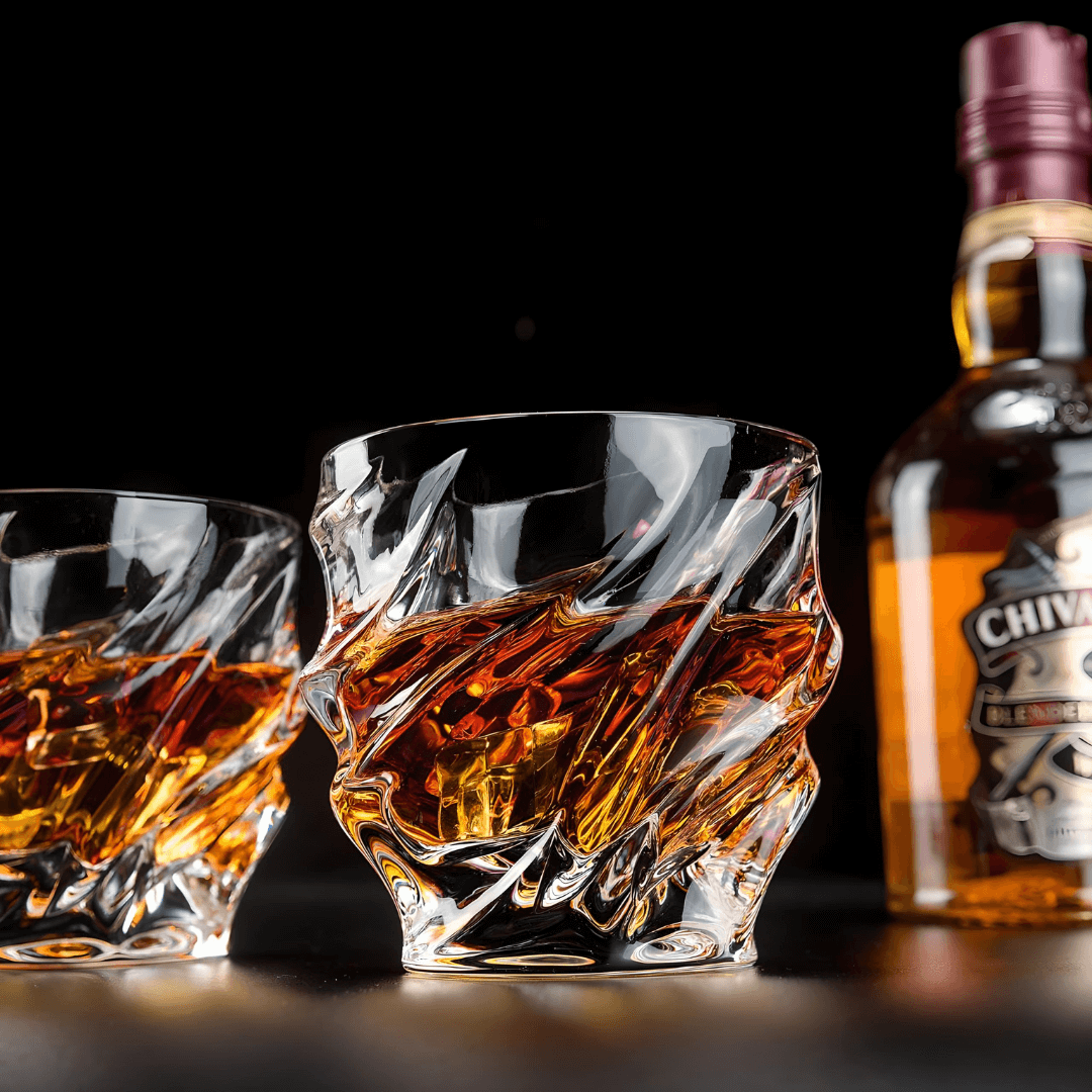 Nami Japanese Crystal Whisky Glass