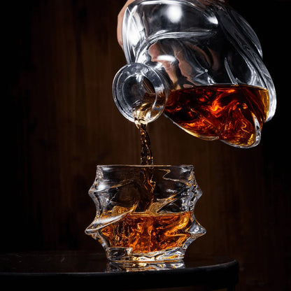 Storm Japanese Crystal Whisky Decanter