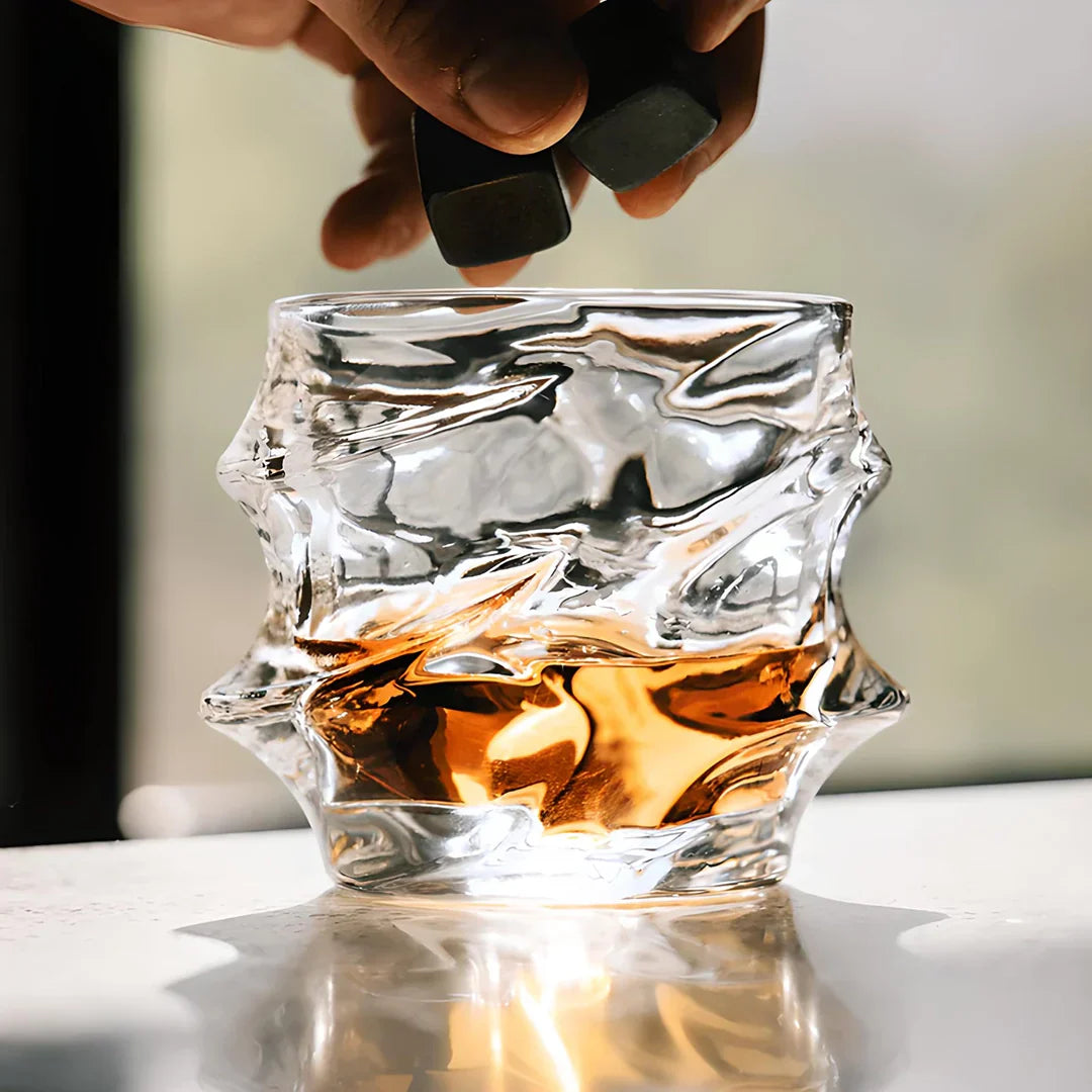 Storm Japanese Crystal Whisky Glass